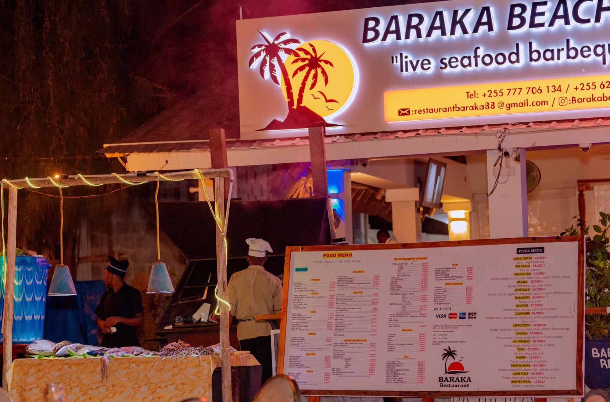 Baraka Beach Bungalows Nungwi Zewnętrze zdjęcie